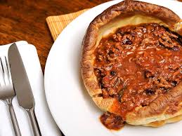 chili filled yokeshire pudding