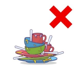 How To Clean Dishes After Roaches?