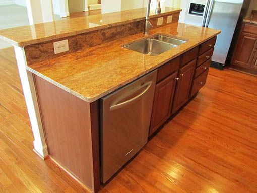 Dishwasher In Island Kitchen With Sink Dishwasher in Island Kitchen With Sink