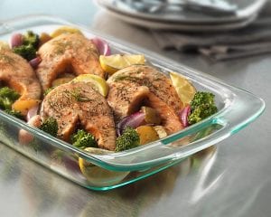 Pyrex Easy Grab 8-Piece Glass Bakeware and Food Storage Set Review - 2017