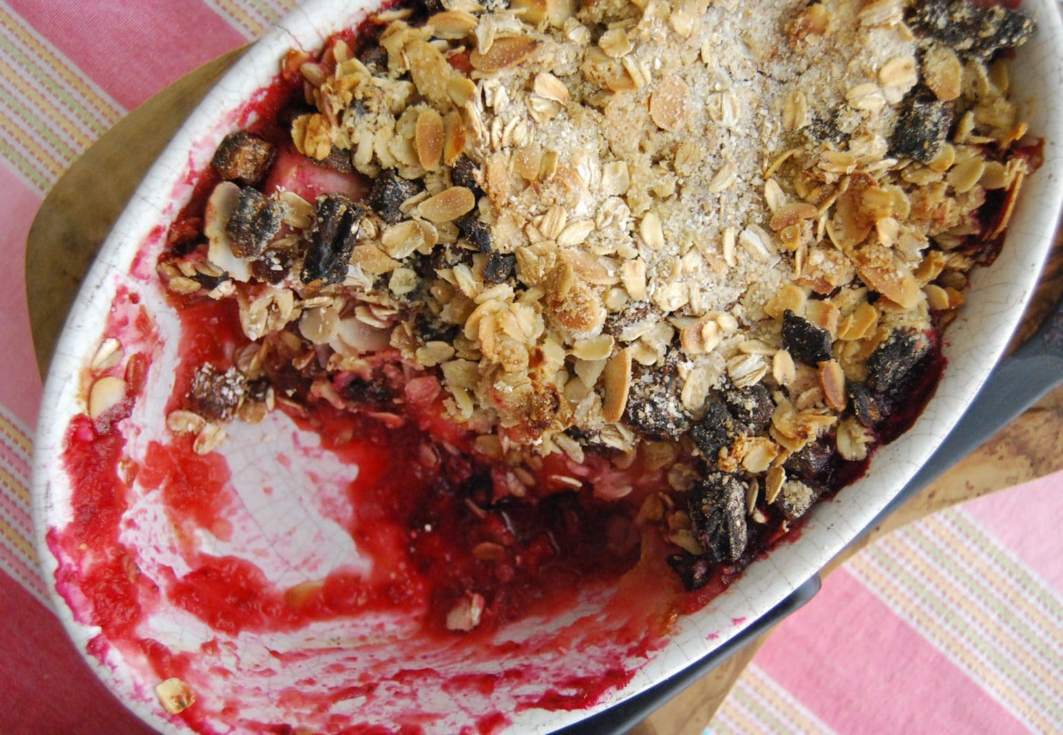 Vegan Baking: How to Make Vegan Fruit Crumble