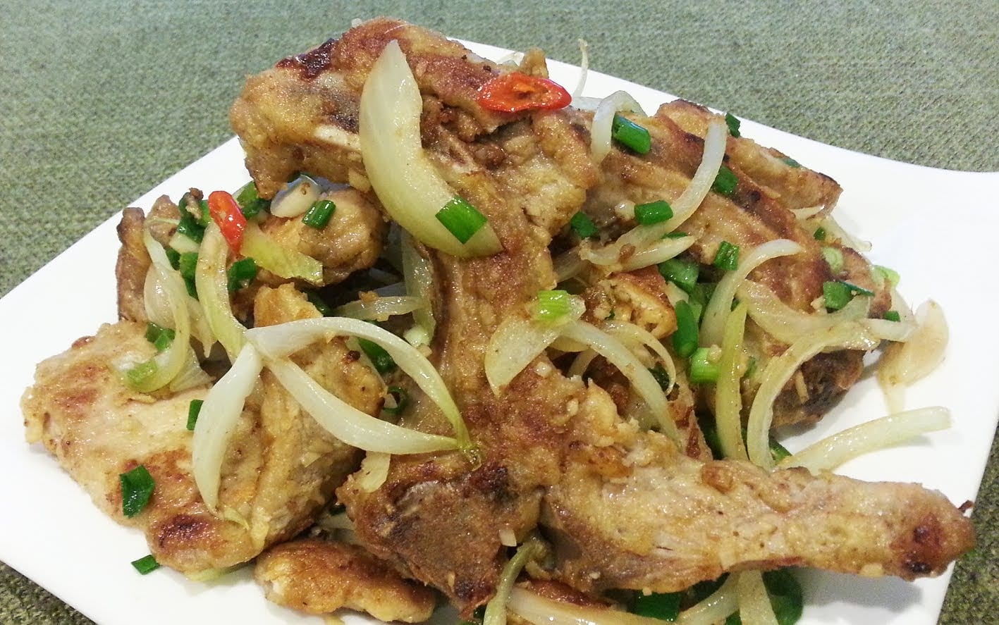 Spicy Pork Chops: Pork Chops with An Asian Flair