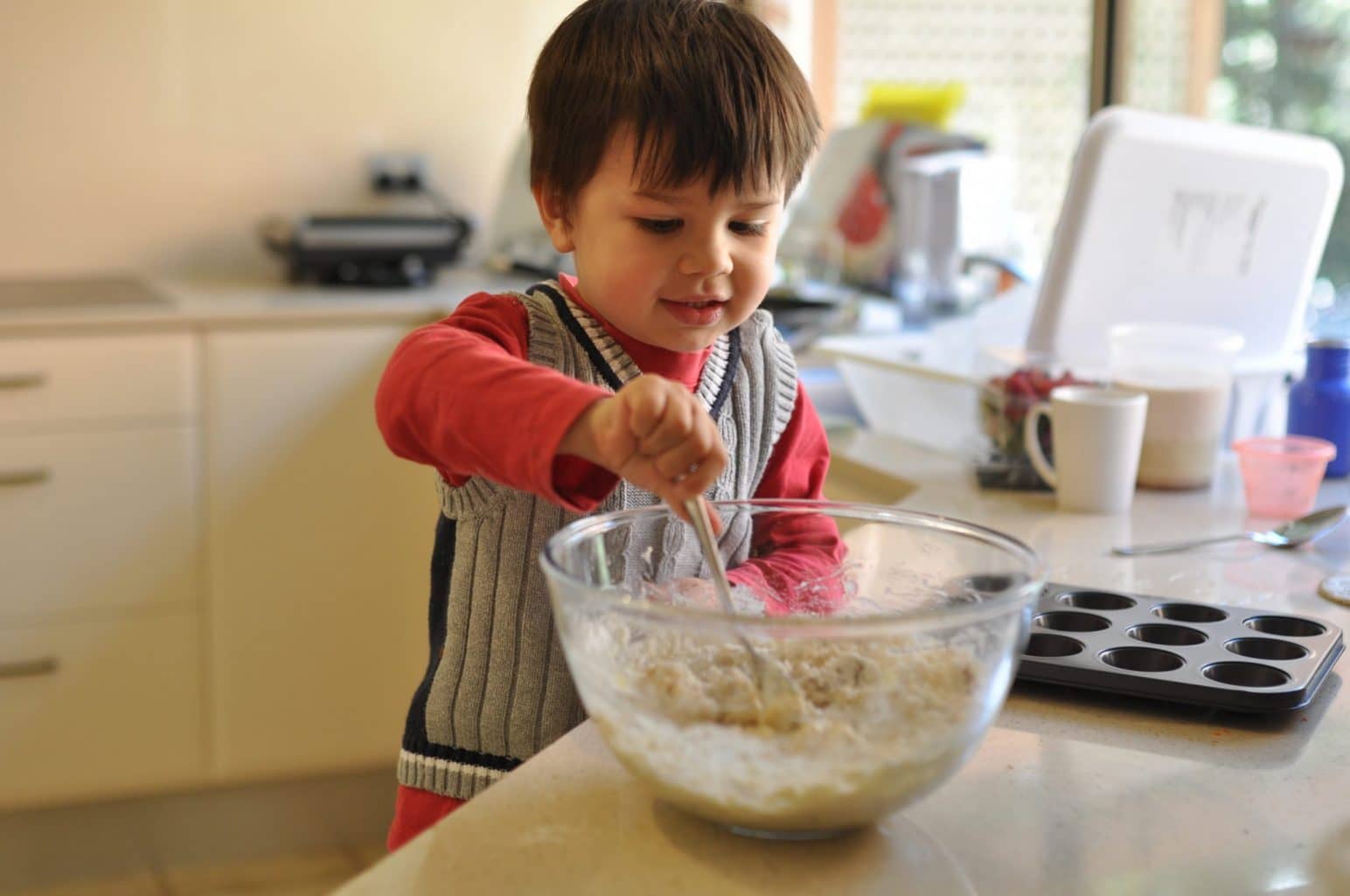 A Toddler's Guide to Making Christmas Cut Out Cookies