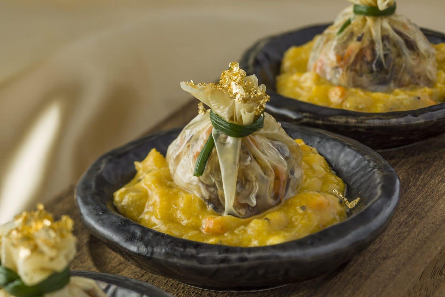 Steamed Crab Roe Dumpling Recipe - Compliments of Chef Rolf Knecht of the Grand Hyatt Shanghai