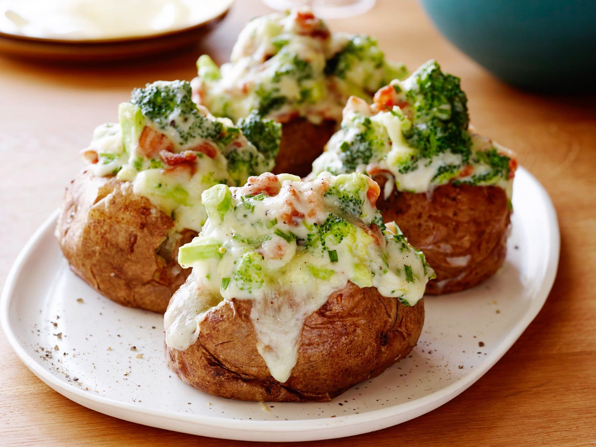 Fourth of July Recipes: Broccoli, Bacon and Cheddar Mountain Baked Potato