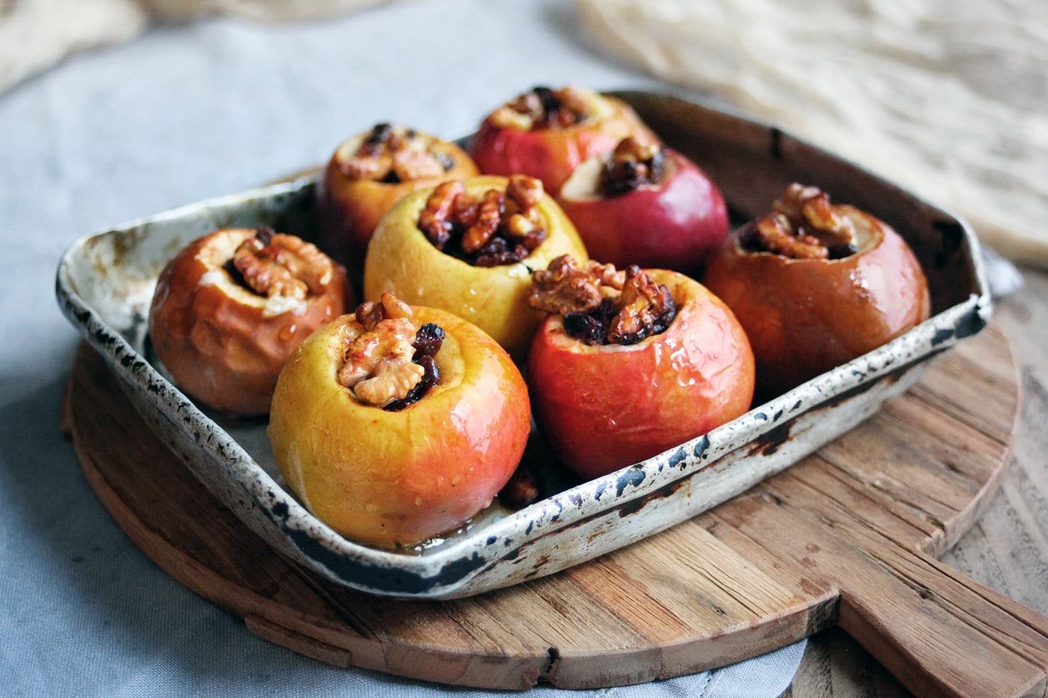 Baked Apples and Oatmeal
