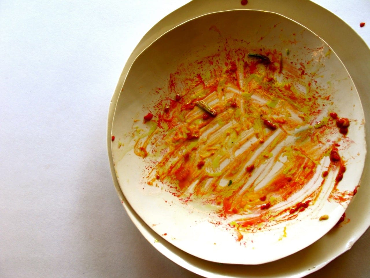 How to Clean Your Dishes with Baked on Food