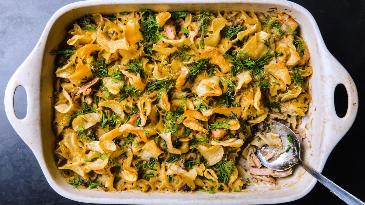 Absolutely Best Ever Tuna Casserole Recipe No Baking