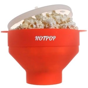 Ten KitchenSurfing Choice of Popcorn Poppers HOTPOP Collapsible Microwave Popcorn Popper Product Image
