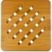 MelonBoat 4 Pack Bamboo Trivet Mat Set Product Image