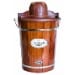 Nostalgia ICMP600WD 6-Quart Wood Bucket Ice Cream Maker