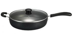 T-fal A91082 Specialty Nonstick Saute Pan with Glass Lid Cookware