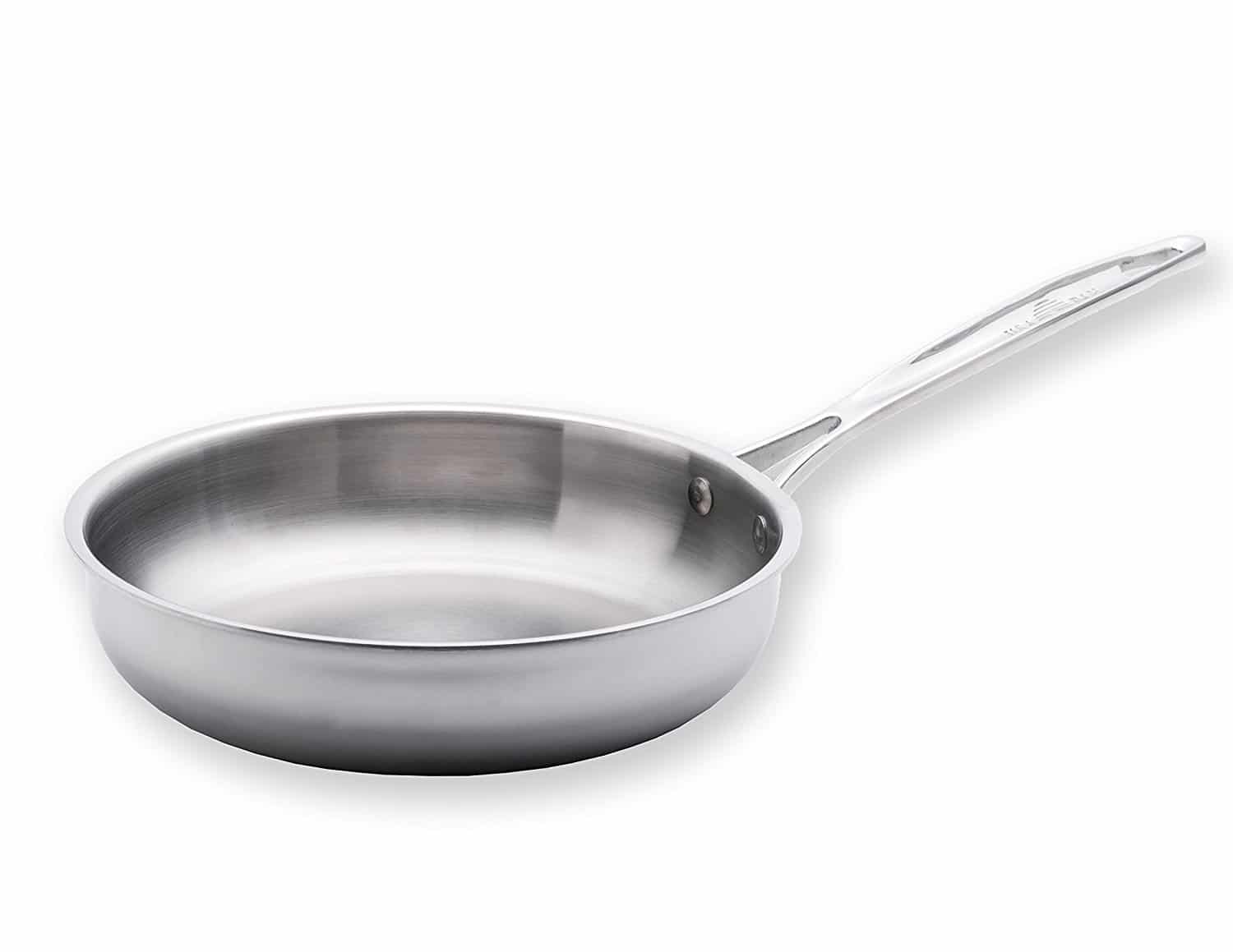 USA Pan Cookware 5-Ply Stainless Steel Sauté Skillet