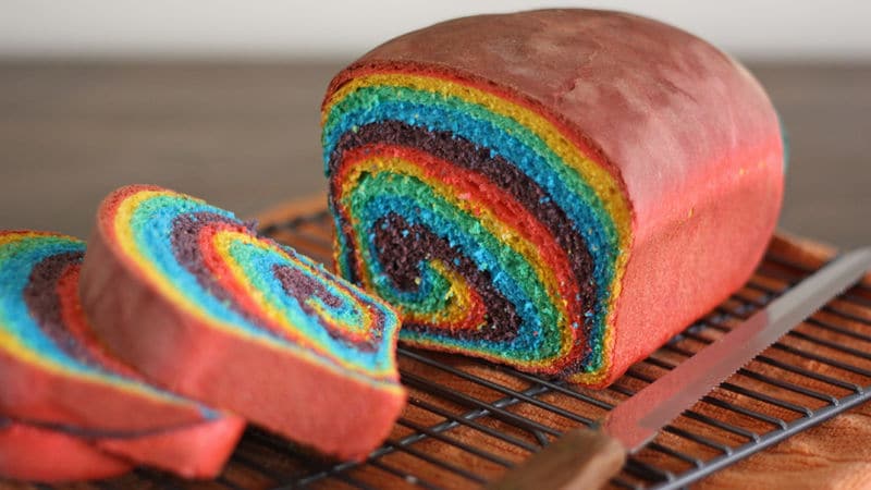 Teach Your Kids to Bake Using This Fun Rainbow Swirl Bread Recipe