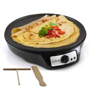 NutriChef Electric Crepe Maker Griddle Product Image