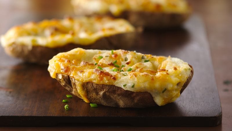 Two Delicious Uses for Potatoes Twice Baked Potatoes
