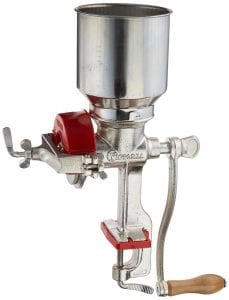 5 Best Grain Mills For Your Kitchen Victoria Commercial Grade Manual Grain Grinder with High Hopper Product Image