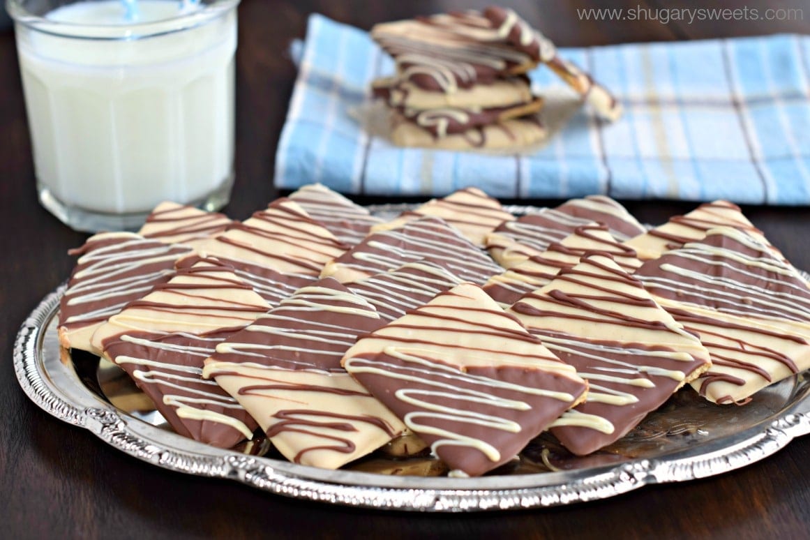 Graham Chocolate Peanut Butter Cookies