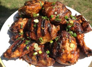 Grilled Jerk Chicken and Jamaican Style BBQ Sauce - Great for Memorial Day Grilled Jerk Chicken and Jamaican Style BBQ Sauce - Great for Memorial Day