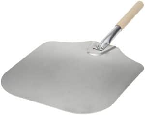 Kitchen Supply 14-Inch x 16-Inch Aluminum Pizza Peel with Wood Handle Product Image