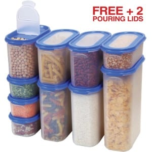 5 Best Food Storage Containers for your Kitchen Milton Stackable Food Storage Containers Set product image