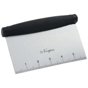 5 Best Pastry Scrapers for your Kitchen Norpro Grip-EZ Scraper Chopper product image