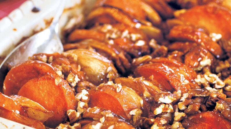 Sweet Potato Recipe with Baked Apples