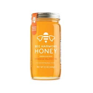 10 Best Honeys for your Kitchen Bee Harmony American Raw Orange Blossom Honey Product Image
