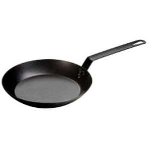 5 Best Carbon Steel Pans for your Kitchen Lodge Crs12 Carbon Steel Skillet Product Image