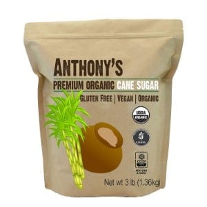 5 Best Sugar Brands for Your Kitchen Organic Cane Sugar By Anthony Product Image