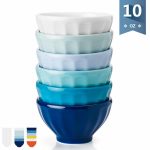 Sweese Porcelain Fluter Small Bowls, Set Of 6 Product Image