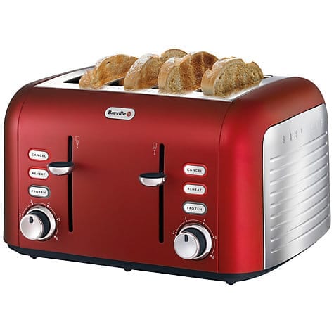 5 Best Red Toasters For Your Kitchen