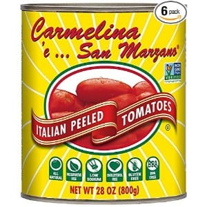 The 10 Best Canned Tomatoes (2022) Carmelina San Marzano Italian Whole Peeled Tomatoes Product Image
