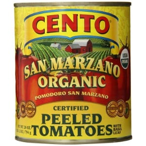The 10 Best Canned Tomatoes (2022) Cento San Marzano Organic Peeled Tomatoes Product Image