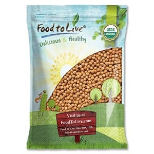Five KitchenSurfing Choice Of Canned Garbanzo Beans for your Kitchen Food To Live Organic Garbanzo Beans Product Image