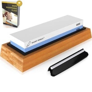 Sharp Pebble Premium Knife Sharpening Stone 2 Side Grit 1000 6000 Waterstone Product Image