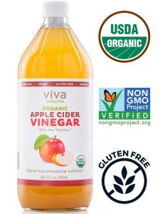 Viva Naturals Organic Apple Cider Vinegar With The Mother Product Image