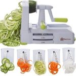 5 Best Zoodle Makers for your Kitchen Brieftons 5 Blade Spiralizer Product Image