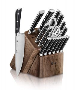 Cangshan Ts Series 1020885 Swedish Sandvik 14c28n Steel Forged 17 Piece Knife Block Set Product Image