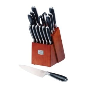 5 Best Chicago Culinary Knives for your Kitchen Chicago Cutlery Belden High Carbon Stainless Steel Knife Block Set Product Image