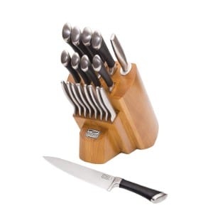 5 Best Chicago Culinary Knives for your Kitchen Chicago Cutlery Fusion 18pc Block Set Product Image