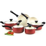 5 Best Cook N Home Cookware for your Kitchen Cook N Home Nc 00359 Nonstick Ceramic Coating 10 Piece Cookware Set Product Image