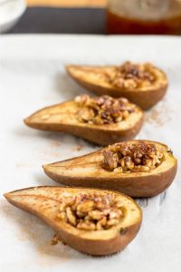 Baked Pears With A Secret Twist