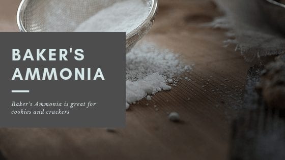 Baker's Ammonia