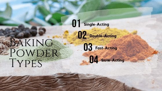 Baking Powder Types