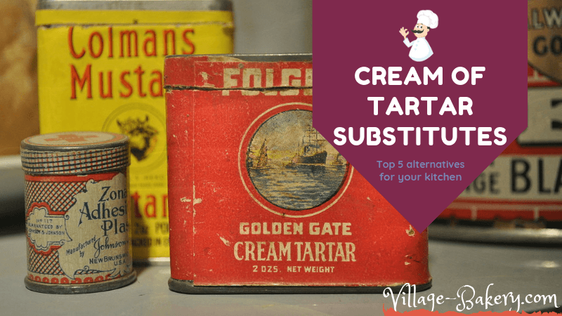 Cream of Tartar Substitute — Ultimate List of Top 5 Options Cream of Tartar Substitutes