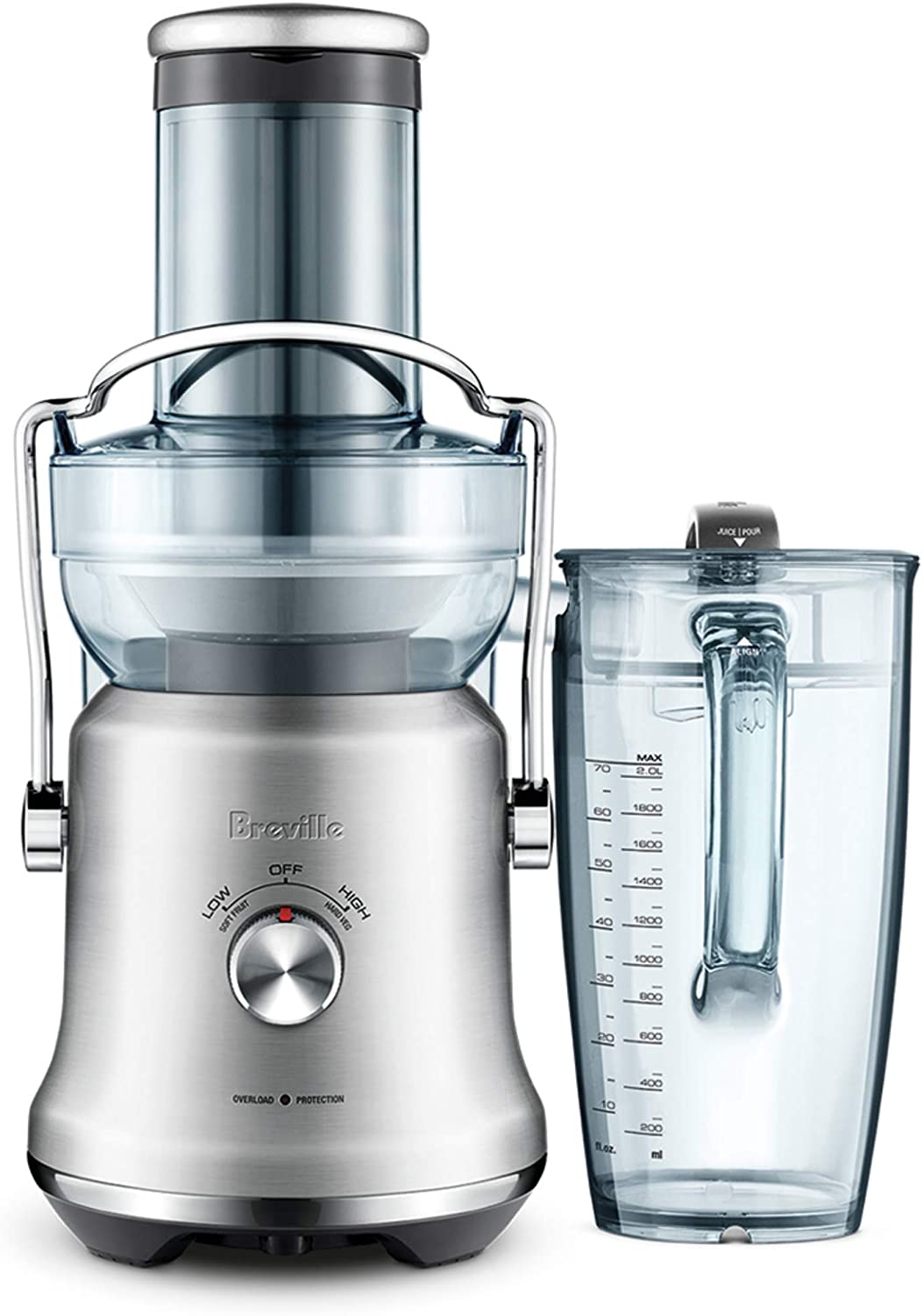 Breville BJE530BSS1BUS1 the Juice Fountain Cold Plus Countertop Centrifugal Juicer