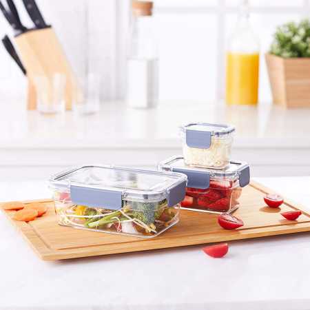 AmazonBasics Tritan 10-Piece Locking Food Storage Container