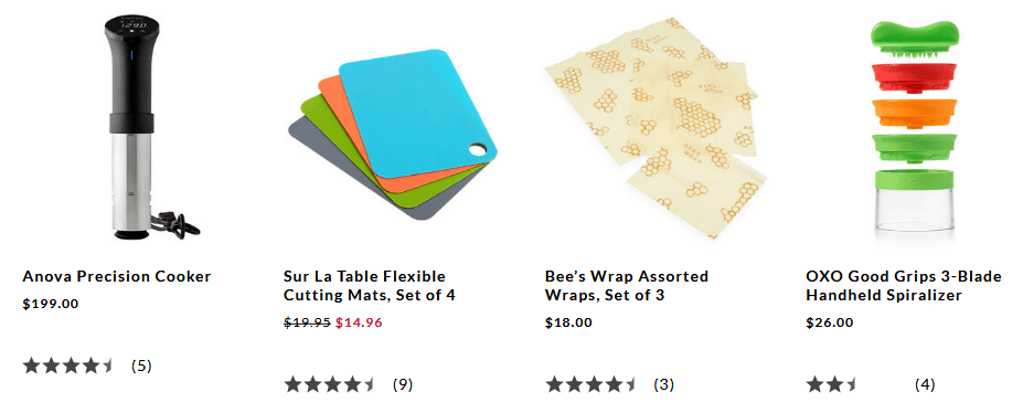 Discounts Available On Sur LA Table Kitchen Tools