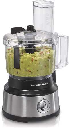 Hamilton Beach 10-Cup Food Processor & Vegetable Chopper with Bowl Scraper
